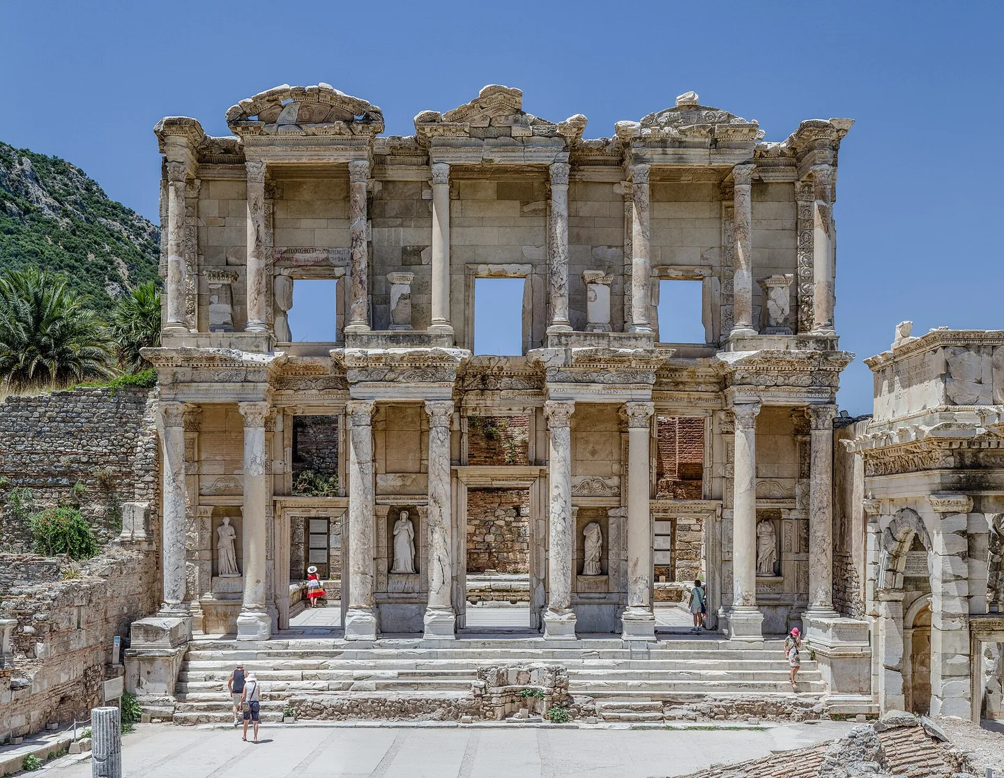 La bibliothèque de Celsus à Éphèse