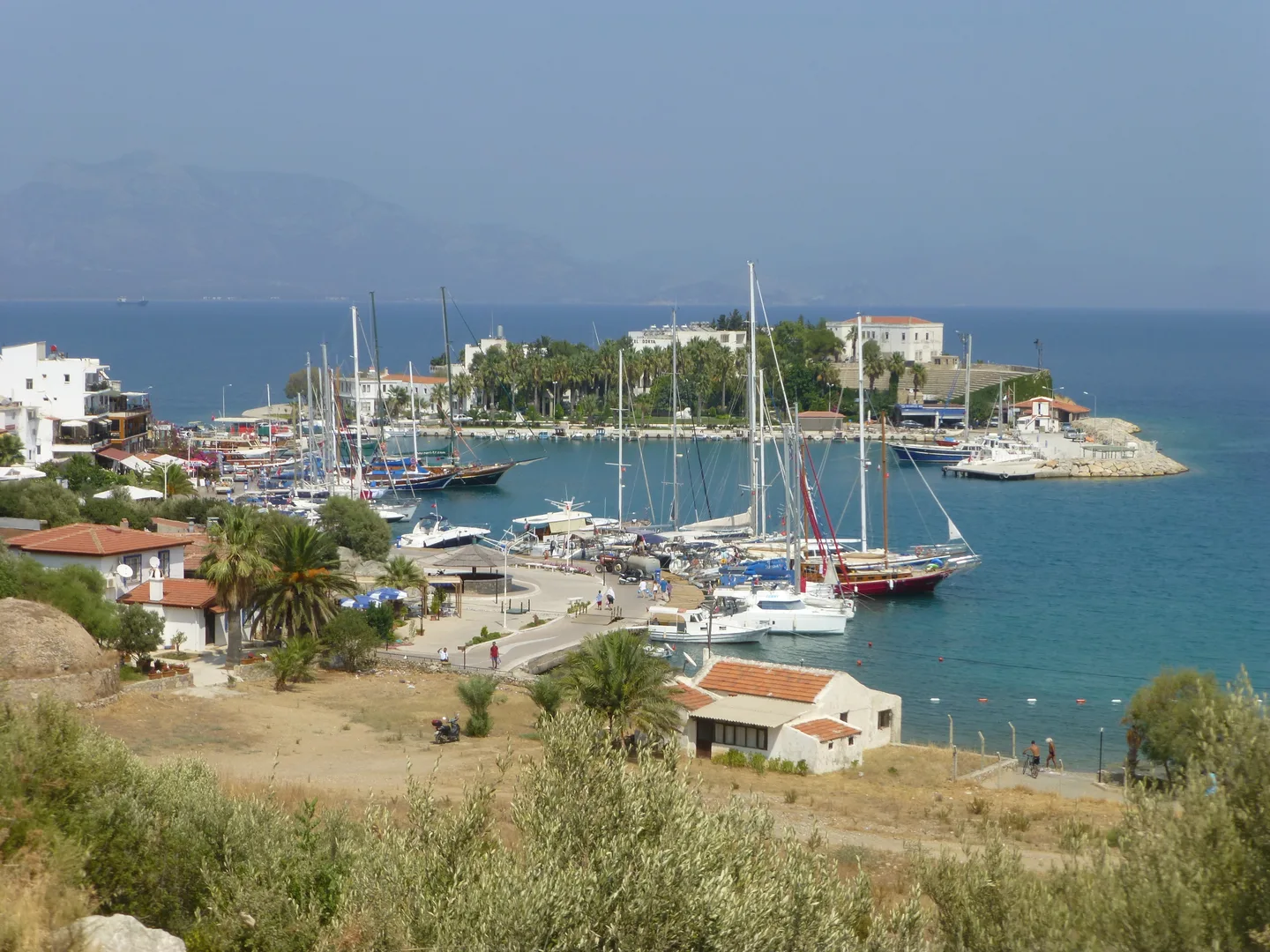 Porto e lungomare di Datça