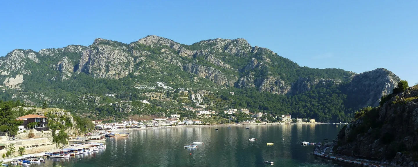 Panorama della baia di Turunç